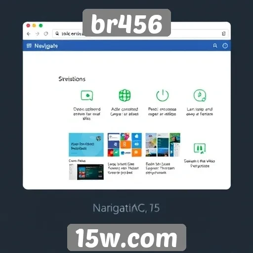 Avaliação das principais funcionalidades do site br456